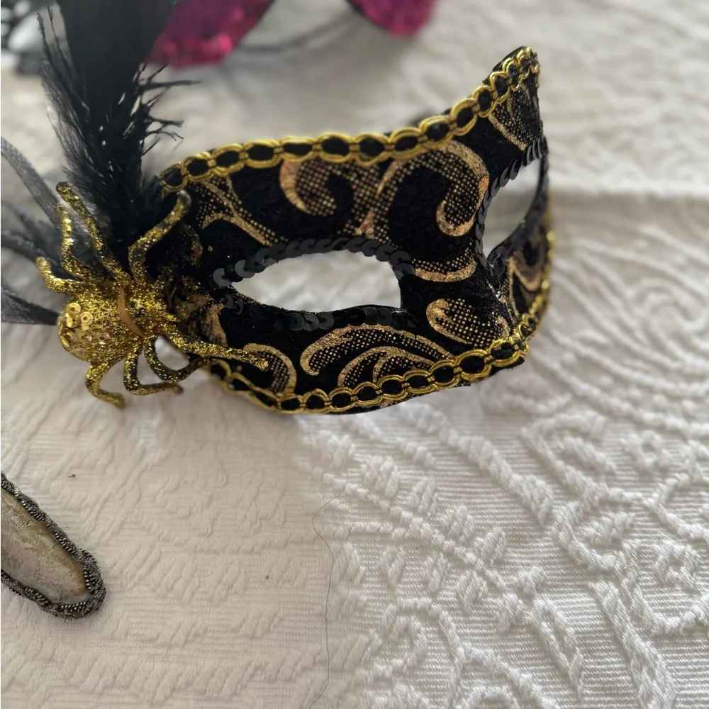 Four new eye masks adult Halloween costume